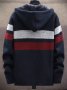 Мъжко есенно-зимно яке с качулка, 5цвята  , снимка 12