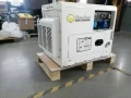 Дизелов генератор 6 kW чисто нов 220v монофазен много тих, снимка 2