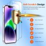 Нов Защитен калъф кейс гръб за телефон iPhone 14 Prо и 14 Plus + 2 закален стъклен протектор Айфон, снимка 2