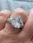 Сребърен пръстен с камък, снимка 3