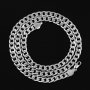 Нов Мъжки ланец синджир от неръждаема стомана колие верижка плетка панцер 60 см украшение 7 мм бижу , снимка 3