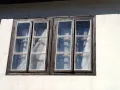 Дървена дограма от селска къща с двойни прозорци, без каси, снимка 7