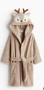 Детски халат еленче H&M 2-4 г., снимка 1