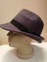 Дамска шапка с периферия Вълнена Сива 58 см, снимка 3