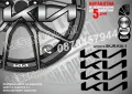 PORSCHE надписи за джанти SKJR-POR-1, снимка 9