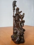 Метална статуетка древен пълководец, снимка 3