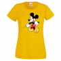 Дамска тениска Mickey Mouse 6 .Подарък,Изненада,, снимка 1 - Тениски - 36526523