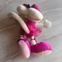 Винтидж плюшена играчка Diddl Diddlina Балерина Мишка Thomas Goletz Depesche, снимка 3