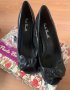 Обувки Paolo Bocelli - 20 лв Черни, кожа, резерва капачета № 38, ст.24-24,5см, снимка 2