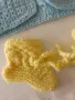 Ръчно плетено елече и терлици  ,  изплетено от качествена прежда, снимка 10