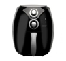 Фритюрник AirFryer Rosberg Premium, 1600W, 3л., Горещ въздух, Таймер, до 200°C, Черен, снимка 4