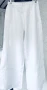 Скъп бял панталон груб лен MISS ETAM Франция, снимка 10