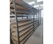 ПРОМО!!!Метален стелаж за склад - ръчна обработка тежки товари H200;L187;D70сm; 4 нива, снимка 10