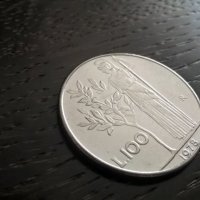 Монета - Италия - 100 лири | 1978г., снимка 1 - Нумизматика и бонистика - 31718289