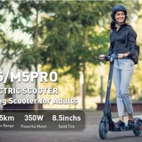 Електрически скутер M5PRO 350W 7.5AH iScooter, НОВА електрическа тротинетка, снимка 1 - Скейтборд, ховърборд, уейвборд - 40306335