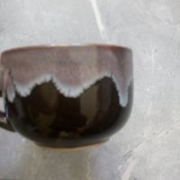 Керамични чаши за кафе със стойка, снимка 3 - Чаши - 29396157