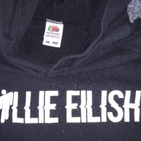суичър Billie Eilish с качулка (hoodie), снимка 2 - Суичъри - 38470382