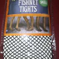 Fishnet tights- S,M-Нов черен чорапогащник средна мрежа , снимка 3 - Бельо - 42663914