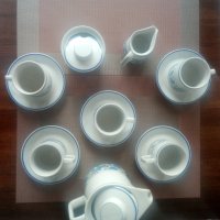 Продавам  сервиз за чай.Маркиран.Порцеланът от ,който е изработен сервизът е тежък(масивен)., снимка 3 - Сервизи - 39908791