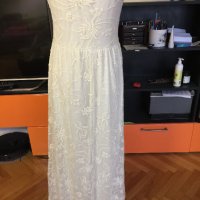 Дълга рокля  ZARA., размер L, снимка 9 - Рокли - 37560642