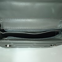 Дамска чанта 3192, сива, снимка 5 - Чанти - 44225991