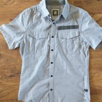 g-star rovic tape shirt - страхотна мъжка риза КАТО НОВА, снимка 6 - Ризи - 29658594