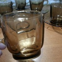 Френски дуралекс чаши за чай , снимка 6 - Антикварни и старинни предмети - 44465854