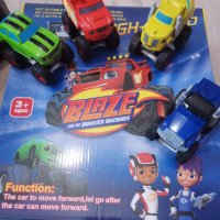 Blaze Monster Machines Пламъчко и Машините пластмасова фигурка кола количка играчка , снимка 1 - Коли, камиони, мотори, писти - 31087041