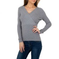 Ликвидация! Дамски моден пуловер, 2цвята , снимка 2 - Блузи с дълъг ръкав и пуловери - 31486602