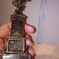 Бронз,пластика "Ангел на победите", снимка 3 - Антикварни и старинни предмети - 42822628