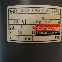 Електромагнит Thoma magnetic GHBX 7093, снимка 6 - Резервни части за машини - 31803481