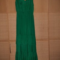 Орг.дълга ефирна рокля коприна Vila S размер, снимка 12 - Рокли - 37133640
