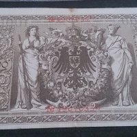 Банкнота 1000 райх марки 1910год. - 14595, снимка 6 - Нумизматика и бонистика - 29083904