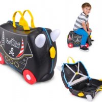 Детски Куфар TRUNKI Pedro the Pirate Ship Трунки Ride - On Момче , снимка 1 - Кенгура и ранички - 27169375