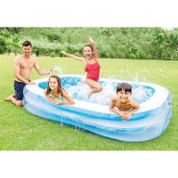 Надуваем басейн Intex - Swim Center™, Family pool, 262 x 175 x 56 см, снимка 2 - Басейни и аксесоари - 42237689