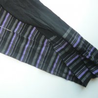 нов чорапогащник лилаво, сиво и черно/Лка, снимка 1 - Дамски чорапи - 37636088