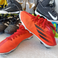 КАТО НОВИ детски бутонки adidas® X Speedflow.3 FG Junior , футболни обувки, калеври 32 - 33, снимка 13 - Детски маратонки - 44602657