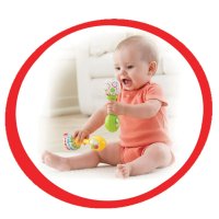 Бебешка дрънкалка Маракаси / Fisher Price, снимка 2 - Дрънкалки и чесалки - 40787407