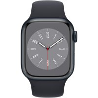 Apple Watch 8, GPS, Cellular, Корпус Starlight Aluminium 41mm, Starlight Sport Band, снимка 3 - Смарт гривни - 38016677
