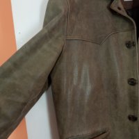 Продавам мъжко кожено сако, снимка 9 - Сака - 35423734