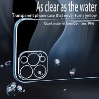 Нов прозрачен силиконов защитен калъф кейс за iPhone 13 Pro max 6.7 инча Айфон, снимка 2 - Калъфи, кейсове - 35602548