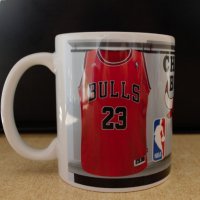 Чаша на Chicago Bulls с име и номер!, снимка 1 - Баскетбол - 31262695