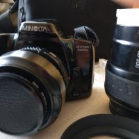 Продавам запазен лентов фотоапарат Minolta-Dynax 500 si, снимка 10 - Фотоапарати - 42685580
