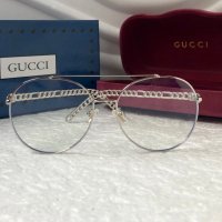 Gucci прозрачни слънчеви,очила за компютър, снимка 5 - Слънчеви и диоптрични очила - 39147861