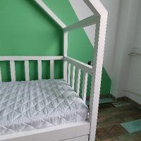 Детско легло тип къщичка Монтесори , снимка 1 - Мебели за детската стая - 42798202