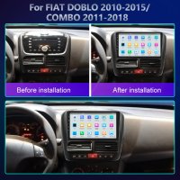  FIAT DOBLO 2010-2015, COMBO 2011-2018 - 9'' - Андроид Навигация, 9621, снимка 2 - Навигация за кола - 40518471