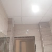 Окачен таван за баня минералфазерни пана 95% влагоустойчивост, снимка 4 - Ремонти на баня - 44418582