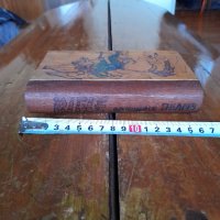 Стара дървена кутия-книга Rifle, снимка 6 - Други ценни предмети - 44373702