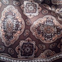 Марков италиански шал коприна и вълна, снимка 2 - Шалове - 38998756