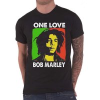 Мъжки и Дамски тениски BOB MARLEY ONE LOVE / БОБ МАРЛИ! Поръчай модел с ТВОЯ идея!, снимка 1 - Тениски - 44474267